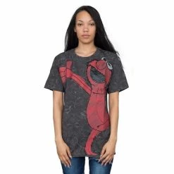 Mighty Fine Sesame Street Elmo Sketch All Over T-shirt