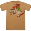 Mighty Fine Shirts / Tops Oscar The Grouch Rotten Day T-shirt