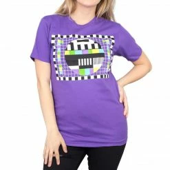 Life Clothing Shirts / Tops Sheldon Checkered Test Pattern T-shirt