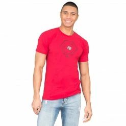 Art Box Shirts / Tops Sheldon Cooper 20 Sided Dice D20 Adult Red T-shirt
