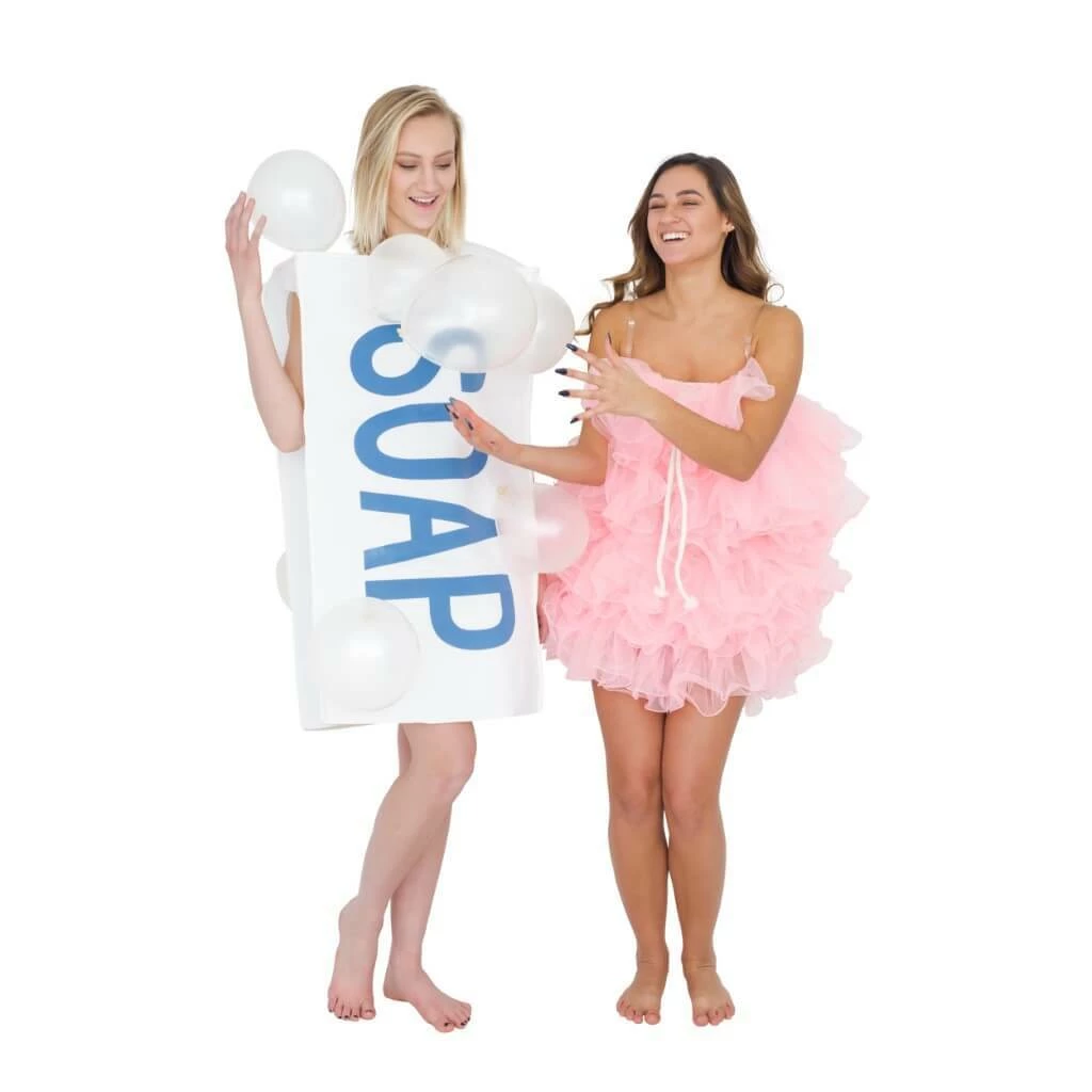 Costume Agent COSTUMES Soap Loofah Bubbles Adult Costume Set 3 Costume Agent COSTUMES Soap Loofah Bubbles Adult Costume Set