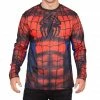 Mad Engine Spider-Man Sublimated Adult LONG SLEEVE Costume T-Shirt