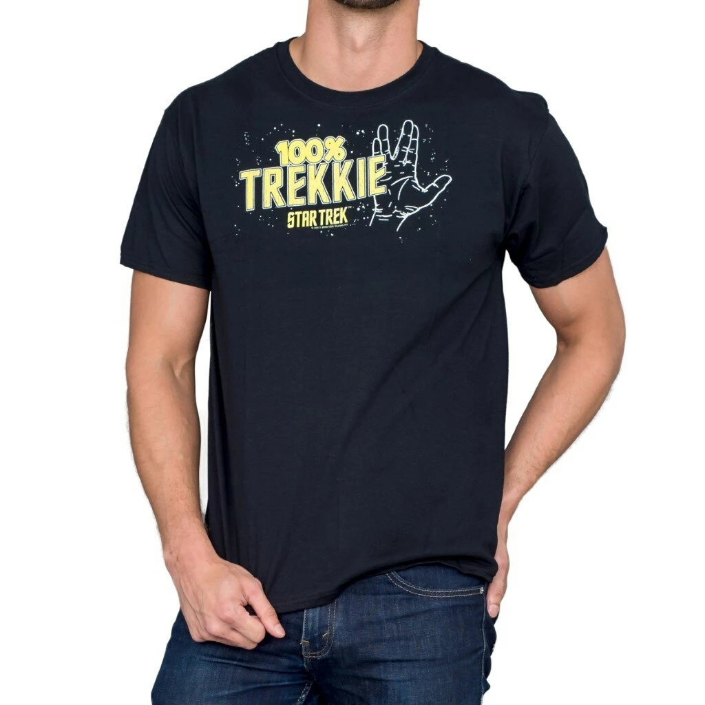 Trevco Shirts / Tops Star Trek 100% Trekkie T-shirt 3 Trevco Shirts / Tops Star Trek 100% Trekkie T-shirt