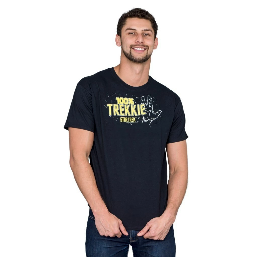 Trevco Shirts / Tops Star Trek 100% Trekkie T-shirt 5 Trevco Shirts / Tops Star Trek 100% Trekkie T-shirt
