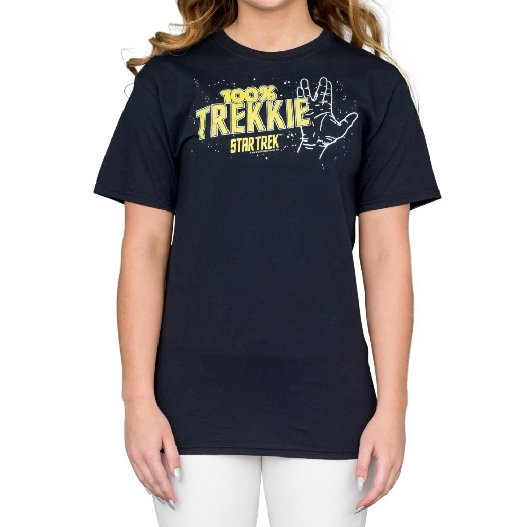 Trevco Shirts / Tops Star Trek 100% Trekkie T-shirt 6 Trevco Shirts / Tops Star Trek 100% Trekkie T-shirt