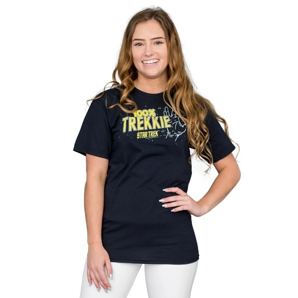 Trevco Shirts / Tops Star Trek 100% Trekkie T-shirt 4 Trevco Shirts / Tops Star Trek 100% Trekkie T-shirt