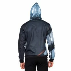 Mad Engine Sweaters & Sweatshirts Star Wars Captain Phasma Poly Zip Up Costume Hoodie