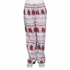 Mad Engine Star Wars Yoda Logo Christmas Grey Lounge Pants Pajamas / Underwear