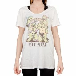 Junk Food TMNT Eat Pizza Juniors T-Shirt Shirts / Tops 9 Junk Food TMNT Eat Pizza Juniors T-Shirt Shirts / Tops