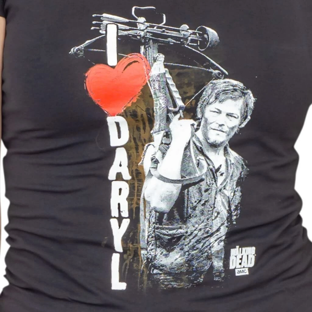 Calhoun Shirts / Tops The Walking Dead I Heart Daryl Cover Up 5 Calhoun Shirts / Tops The Walking Dead I Heart Daryl Cover Up