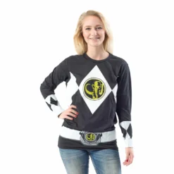 Mighty Fine Shirts / Tops The Power Rangers Long Sleeve Costume T-shirt And Gloves