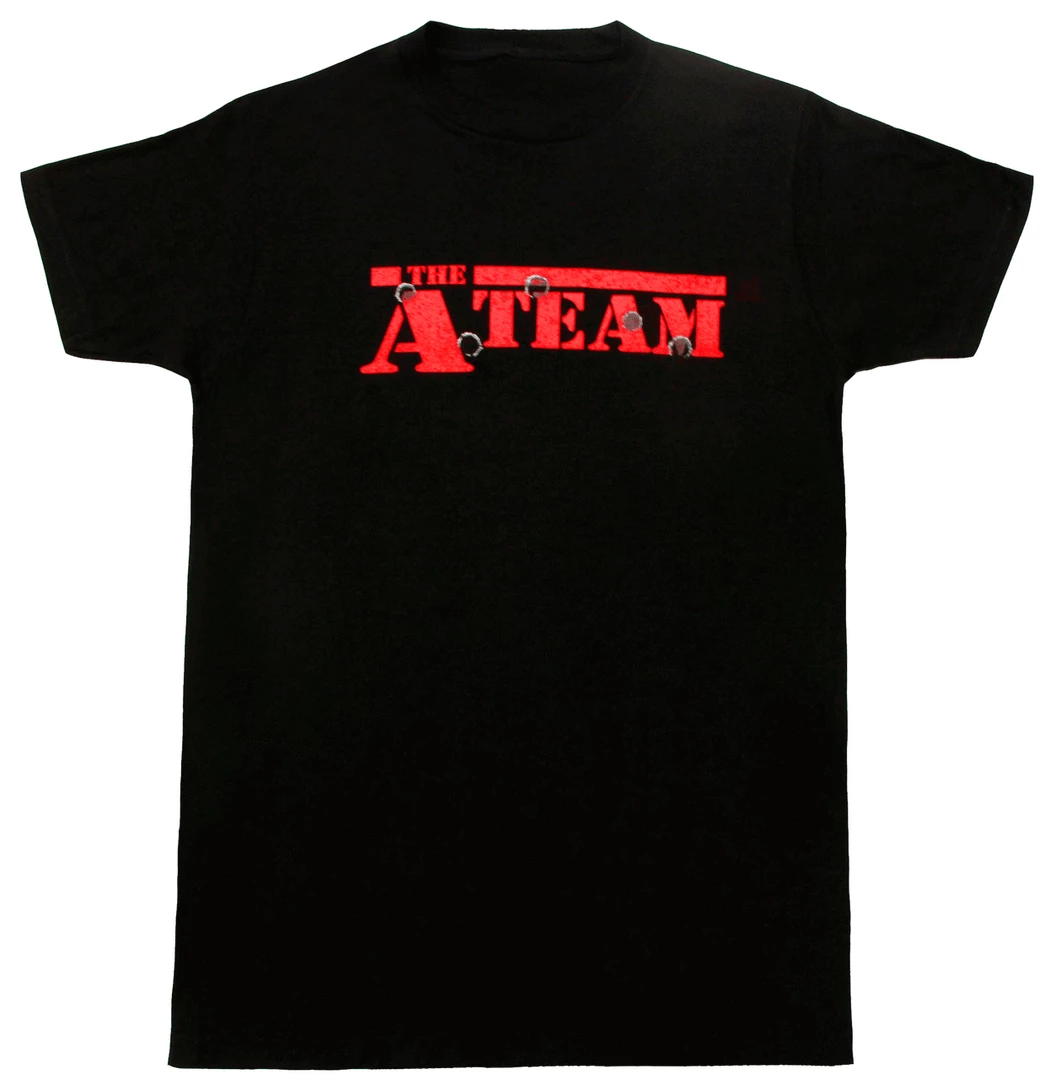 Art Box The A-Team Bullet Holes T-shirt 3 Art Box The A-Team Bullet Holes T-shirt