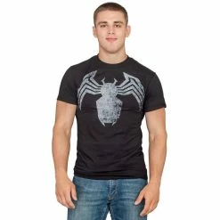 Mad Engine Shirts / Tops Venom Spider Legs Faded Black T-shirt