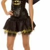 Underboss MOVIES Batman Sexy Studded Corset And Skirt Costume Set
