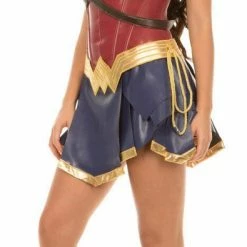 Underboss MOVIES Wonder Woman Warrior Corset And Skirt Costume Set