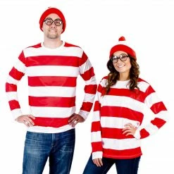 Mad Engine Where's Waldo DELUXE Adult Costume Set 11 Mad Engine Where's Waldo DELUXE Adult Costume Set