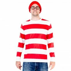 Mad Engine Where's Waldo DELUXE Adult Costume Set