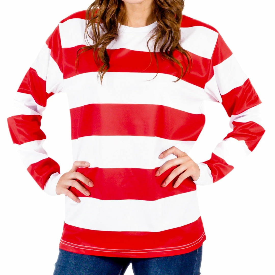 Mad Engine Where's Waldo DELUXE Adult Costume Set 4 Mad Engine Where's Waldo DELUXE Adult Costume Set