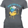 Adventure Time Shirts / Tops Jake And Finn What Time Is It Pound T-Shirt