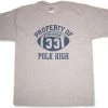 Art Box Property Of Polk High T-shirt