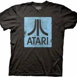 Ripple Junction Atari Distressed Classic Logo Square T-Shirt Shirts / Tops