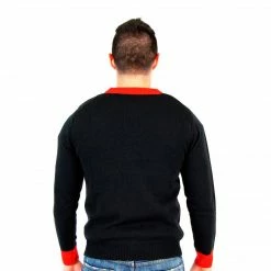 Costume Agent Balls Holiday Ornaments Tacky Ugly Christmas Xmas Sweater