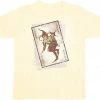 Trevco Batman Vintage Joker Card Cream T-shirt