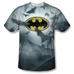 Trevco Shirts / Tops Batman Bat's Logo Sublimated T-Shirt