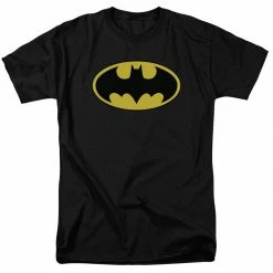 Changes Batman Yellow Logo T-shirt