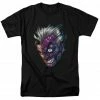 Trevco Batman Two-Face 2-Face Just Face Black Adult T-shirt Tee Shirts / Tops 2 Trevco Batman Two-Face 2-Face Just Face Black Adult T-shirt Tee Shirts / Tops