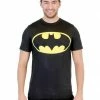 Kids Republic Batman Logo Men's Performance Athletic T-Shirt