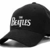 Bioworld The Beatles White Logo Fitted Hat Cap 1 Bioworld The Beatles White Logo Fitted Hat Cap