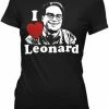 Ripple Junction The Big Bang Theory I Heart Love Leonard T-shirt Shirts / Tops