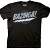 Ripple Junction Shirts / Tops The Big Bang Theory Bazinga! Mens T-shirt
