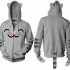 Ripple Junction Soft Kitty Gray Mens Hooded Sweatshirt Hoodie With Ears Hoodies 1 Ripple Junction Soft Kitty Gray Mens Hooded Sweatshirt Hoodie With Ears Hoodies