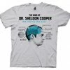 Ripple Junction Shirts / Tops The Mind Of Dr. Sheldon Cooper Ice Grey Mens T-shirt