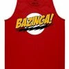 Ripple Junction The Big Bang Theory Bazinga! Tank Top Shirt Tank Tops
