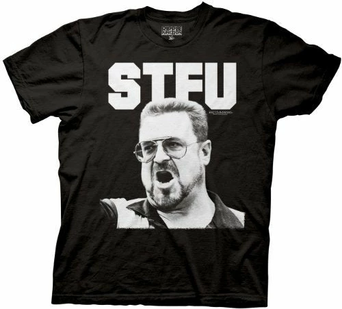 Ripple Junction Big Lebowski STFU Walter T-Shirt 3 Ripple Junction Big Lebowski STFU Walter T-Shirt