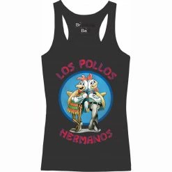 Isaac Morris Los Pollos Hermanos Logo Adult Tank Top