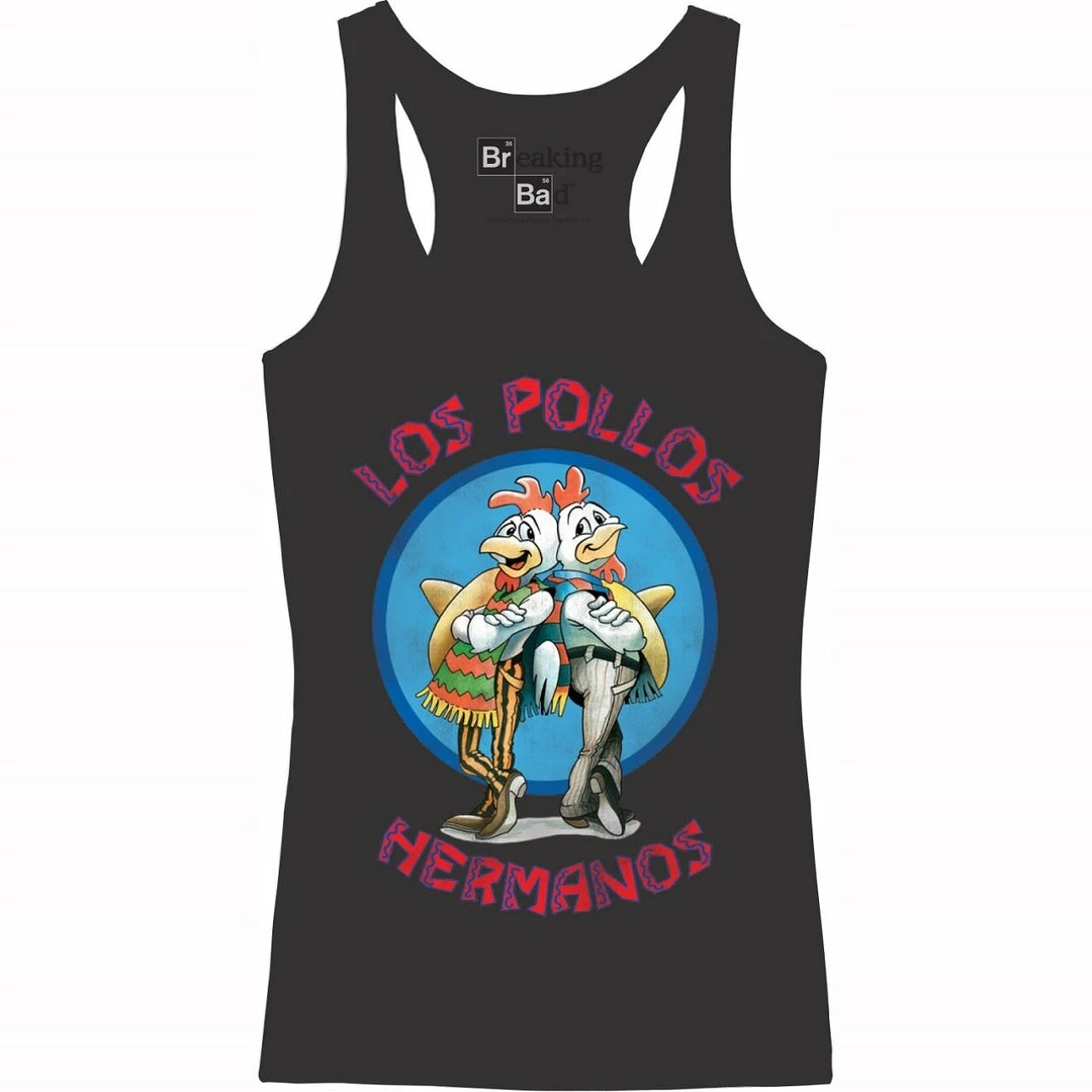Isaac Morris Los Pollos Hermanos Logo Adult Tank Top