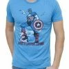Junk Food Shirts / Tops Captain America Make It Happen T-shirt 2 Junk Food Shirts / Tops Captain America Make It Happen T-shirt