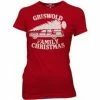 Ripple Junction Griswold Family Christmas Red Juniors T-shirt