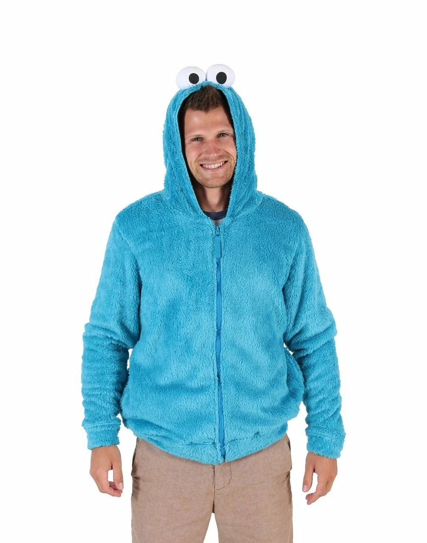 Freeze Cookie Monster Character Hoodie 3 Freeze Cookie Monster Character Hoodie