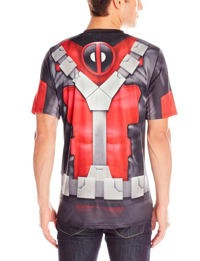 Mad Engine Shirts / Tops Deadpool Performance Athletic Sublimated T-Shirt 4 Mad Engine Shirts / Tops Deadpool Performance Athletic Sublimated T-Shirt