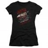 Vendor-unknown Blood Never Lies Juniors Sheer Cap Sleeve Tee Shirts / Tops