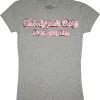 FEA Merchandising Dirty Dancing Nobody Puts Baby In A Corner Distressed T-shirt Shirts / Tops 1 FEA Merchandising Dirty Dancing Nobody Puts Baby In A Corner Distressed T-shirt Shirts / Tops