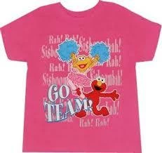 Mighty Fine Sesame Street Go Team Elmo Zoe Toddler T-Shirt Shirts / Tops
