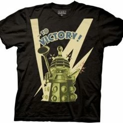 Ripple Junction Doctor Who To Victory! T-shirt Sci-Fi / Fantasy