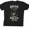 Ripple Junction Shirts / Tops Doctor Who Speak Dalek To Me T-Shirt 1 Ripple Junction Shirts / Tops Doctor Who Speak Dalek To Me T-Shirt