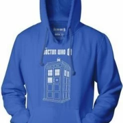 Ripple Junction Hoodies Series 7 Linear TARDIS Logo Hoodie
